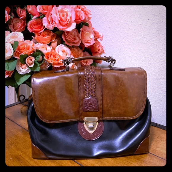 Vintage Handbags - Glam Medicine Briefcase Style Bag (Moda Italia)